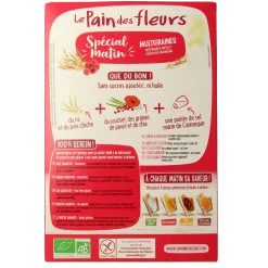 Pain Des Fleurs Special matin meergranen ontbijtcrackers bio
