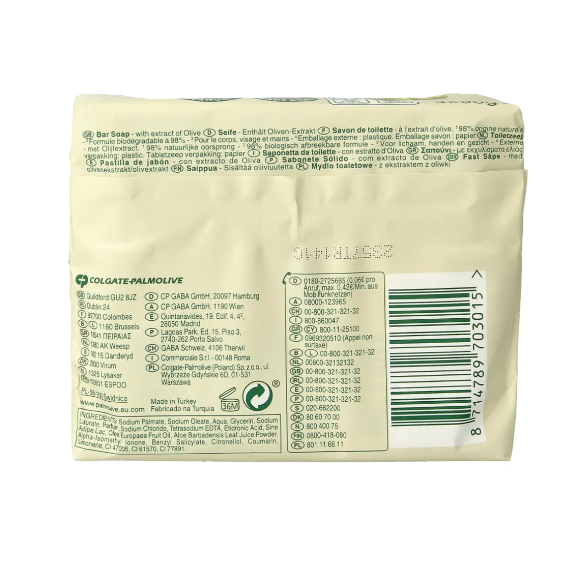 Palmolive Zeep original olive 90 gram