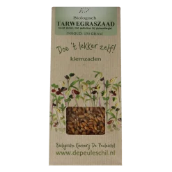 Hot Peuleschil Tarwegras zaad bio