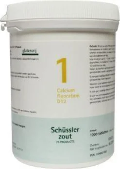 Pflüger Calcium fluoratum 1 D12 Schussler