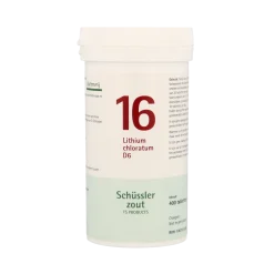 Pflüger Lithium chloratum 16 D6 Schussler