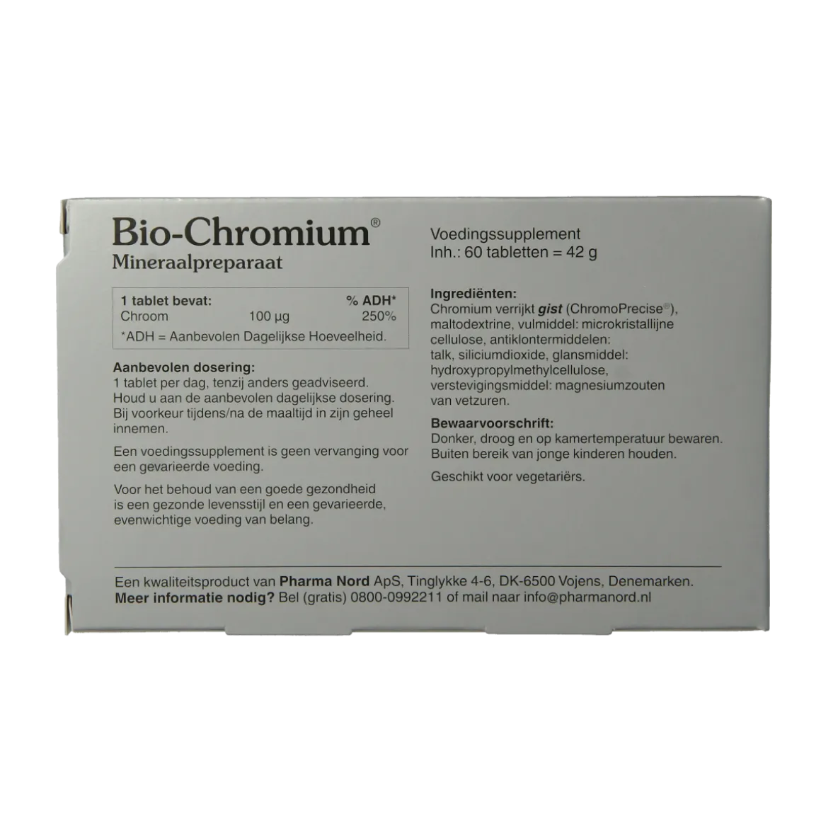 Pharma Nord Bio chromium bloedsuiker