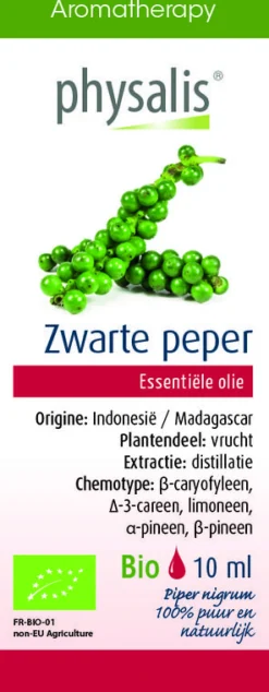 Physalis Zwarte peper bio