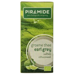 Piramide Groene thee & earl grey eko bio
