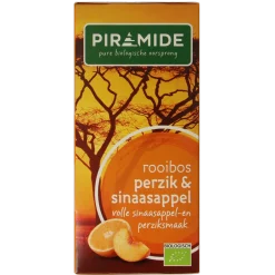 Discount Piramide Rooibos perzik sinaasappel thee bio