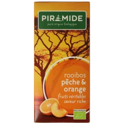 Discount Piramide Rooibos perzik sinaasappel thee bio