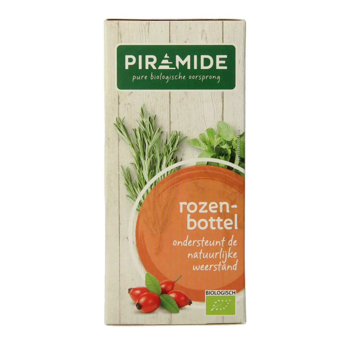 Piramide Rozenbottel thee eko bio