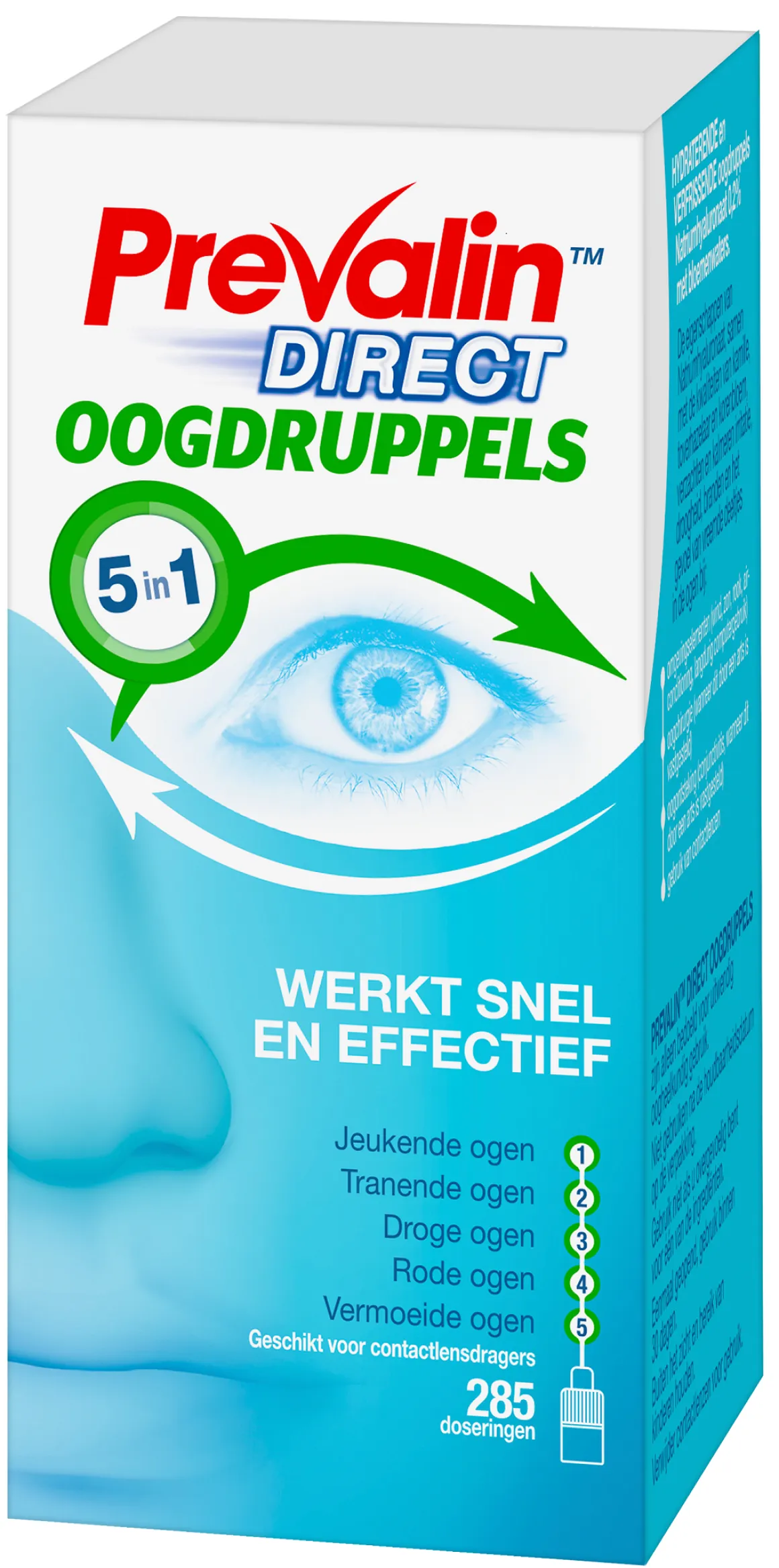 Prevalin Direct oogdruppels