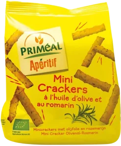 Primeal Aperitive mini crackers olijf rozemarijn bio
