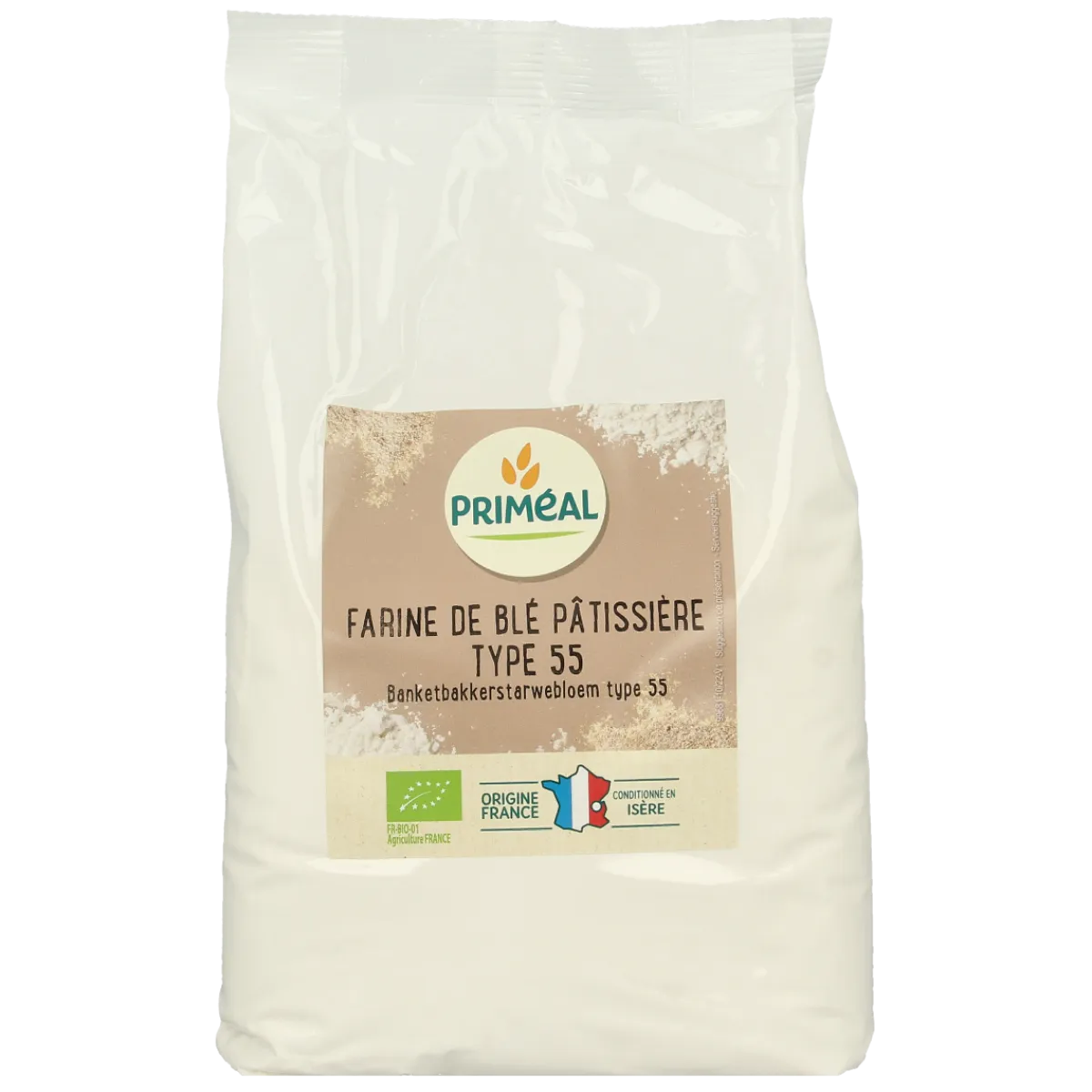Best Primeal Banketbakkers tarwebloem T55 bio