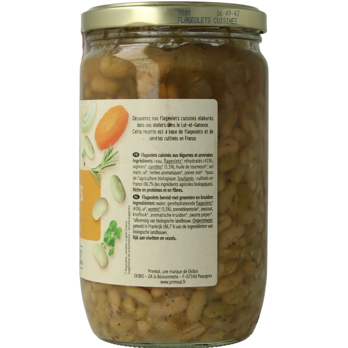 Hot Primeal Bereide groene bonen bio