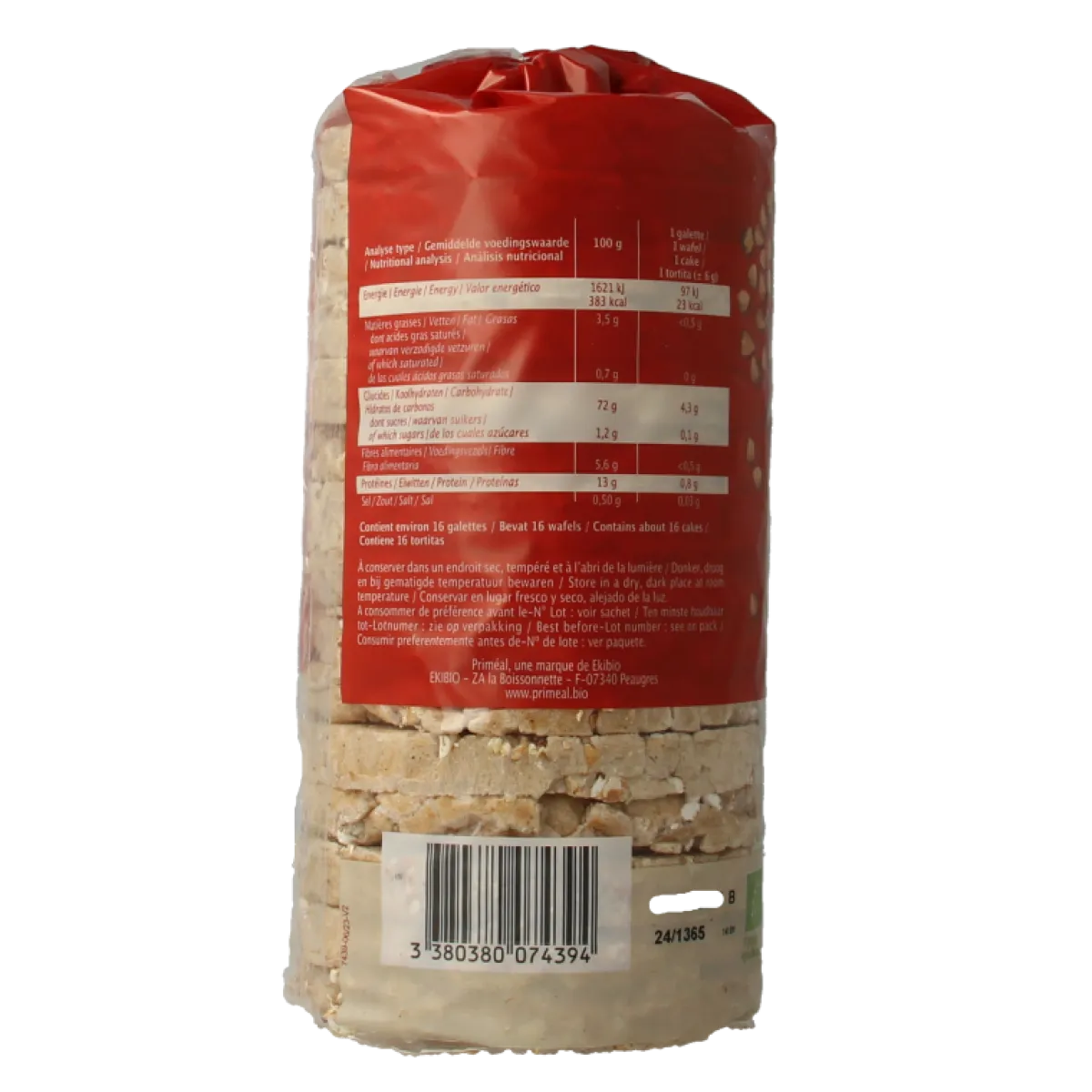 Outlet Primeal Boekweitcrackers bio