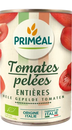 Discount Primeal Gepelde tomaten zonder zout bio