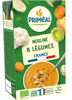 Primeal Groentesoep met 8 groentes bio