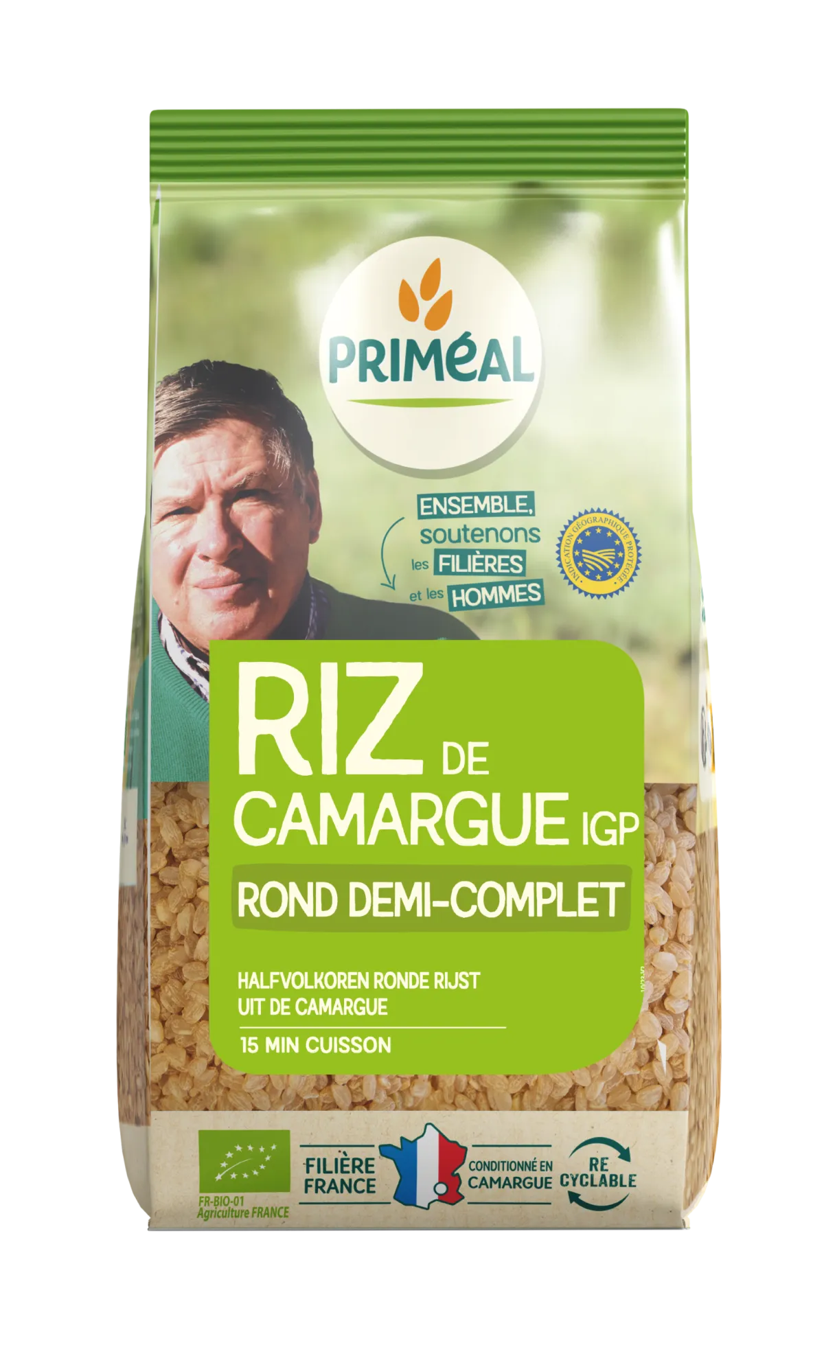Outlet Primeal Halfvolkoren ronde rijst camargue bio