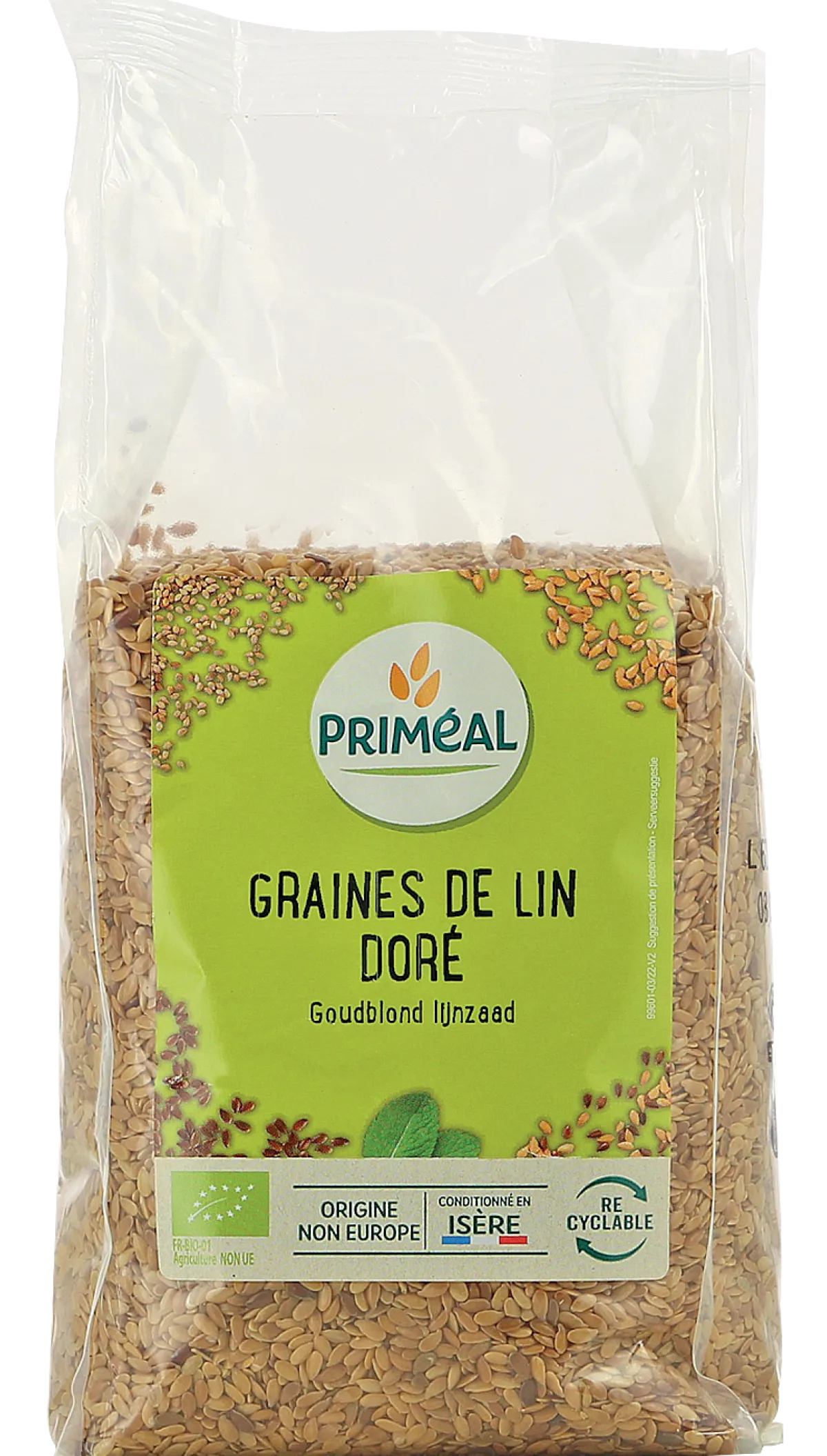 Hot Primeal Lijnzaad goudblond bio