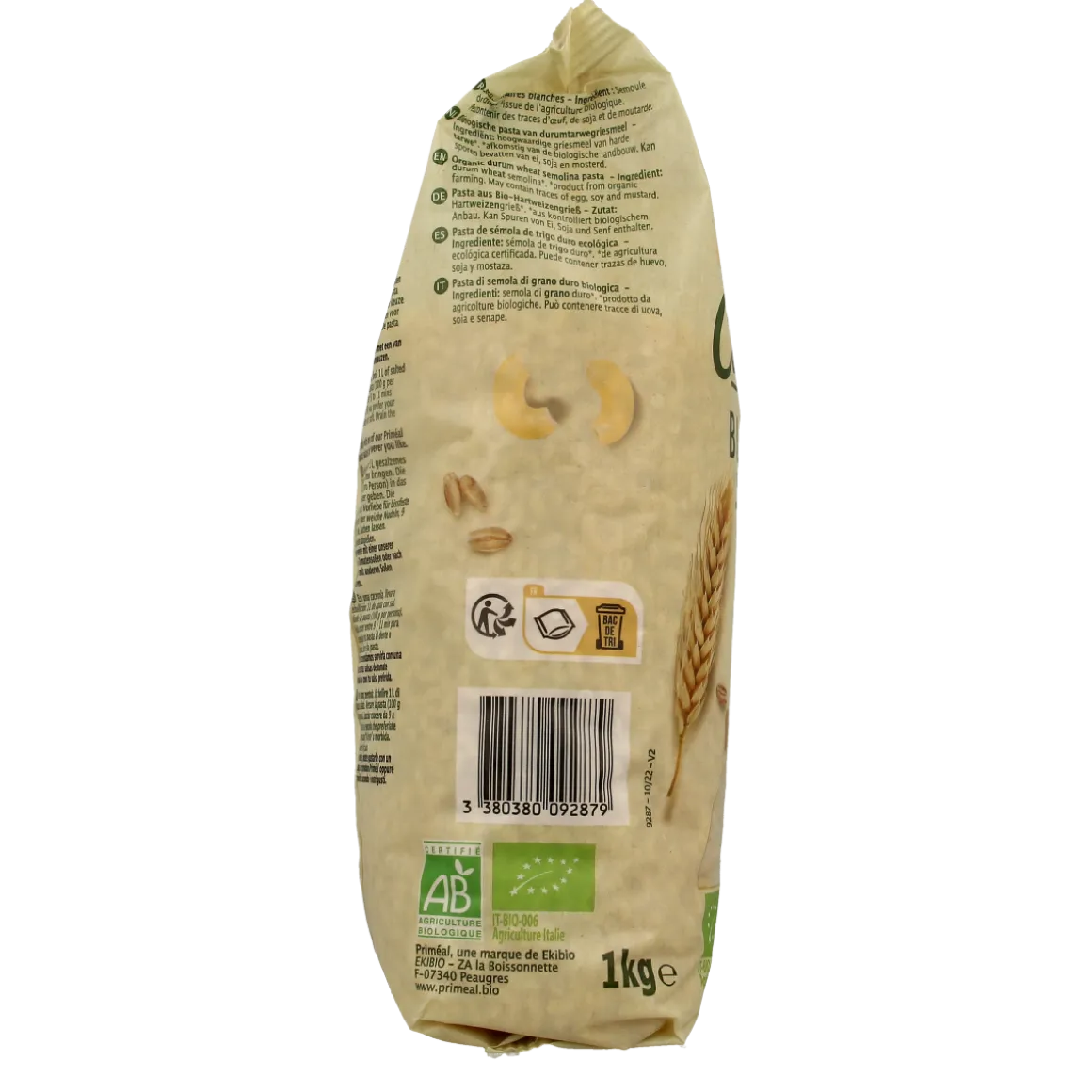Primeal Macaroni elleboog familie bio