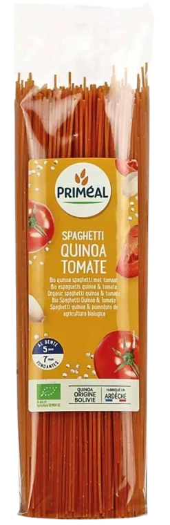 Primeal Organic spaghetti tarwe quinoa tomaat bio
