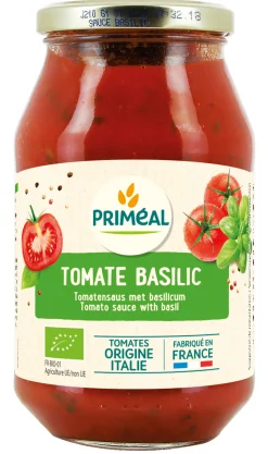 Discount Primeal Pastasaus tomaten basilicum bio