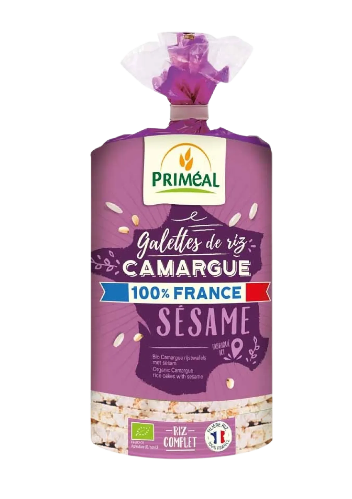 Clearance Primeal Rice cakes camargue with sesam bio
