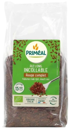 Primeal Rijst rood volkoren niet klevend bio