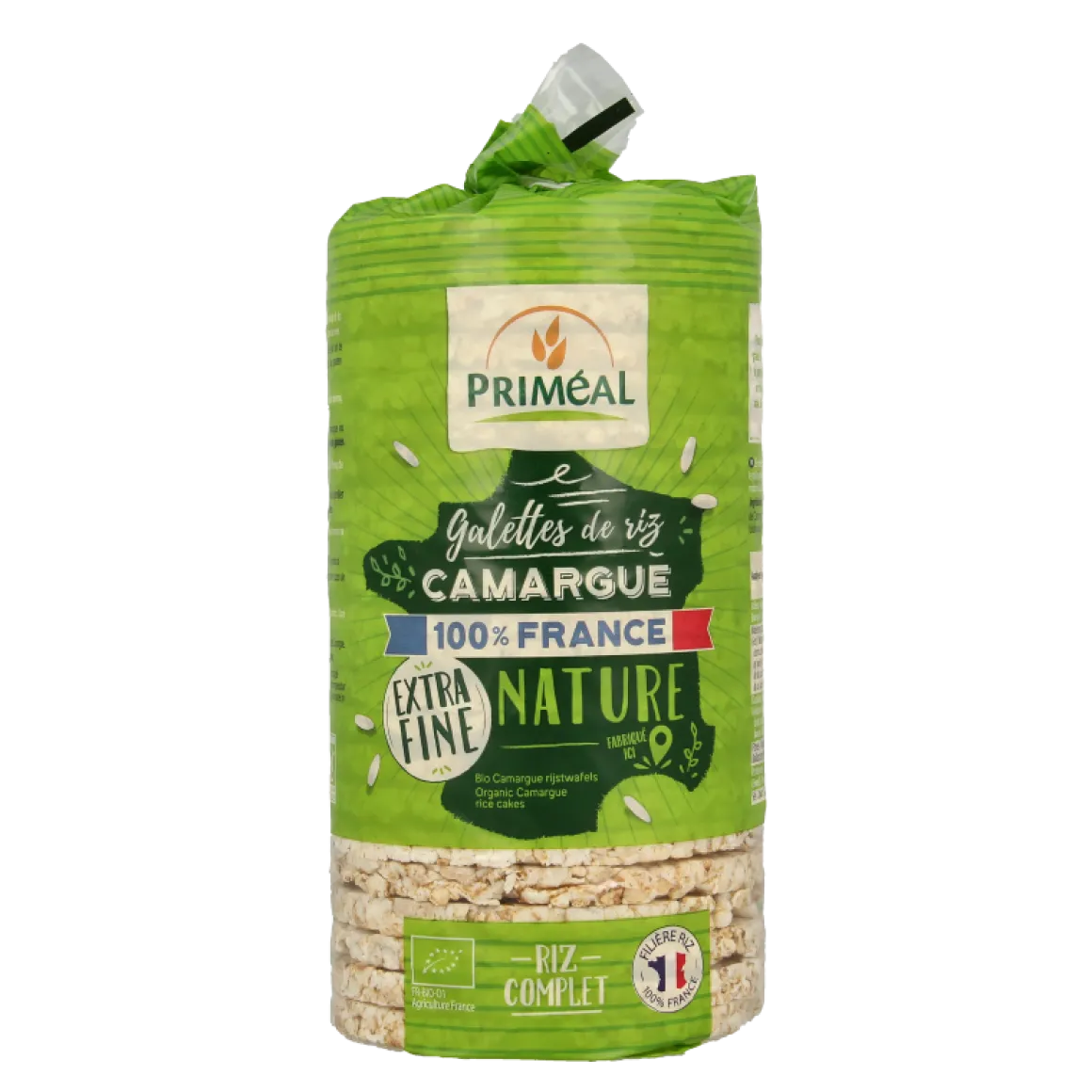 Primeal Rijstwafels extra dun Camargue bio