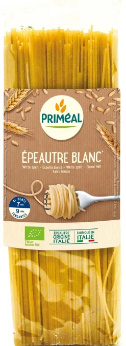 Primeal Spelt spaghetti wit bio