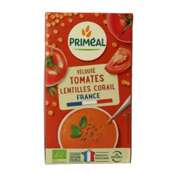 Online Primeal Veloute gebonden soep tomaat linzen bio