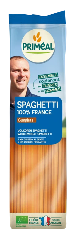 Primeal Volkoren spaghetti bio