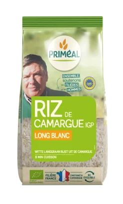 Primeal Witte langgraan rijst camargue bio