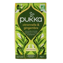 Clearance Pukka Lemongrass & ginger thee bio