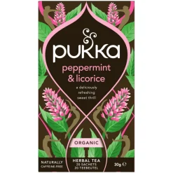 Pukka Peppermint & licorice herb bio