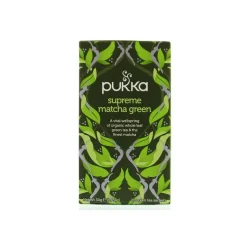 New Pukka Supreme matcha green tea bio
