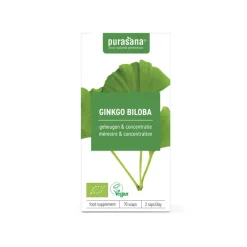 Hot Purasana Ginkgo biloba vegan bio