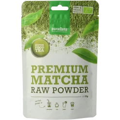Purasana Matcha premium poeder vegan bio
