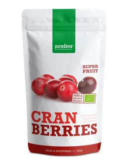 New Purasana Veenbessen/cranberries vegan bio