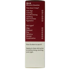 Hot Q+A Hyaluronic acid facial serum