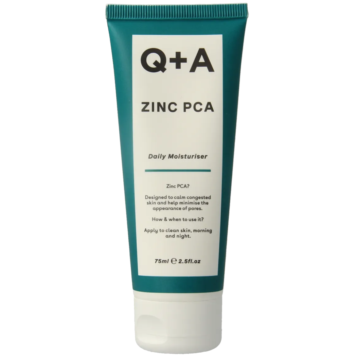 Q+A Zinc PCA daily moisturiser