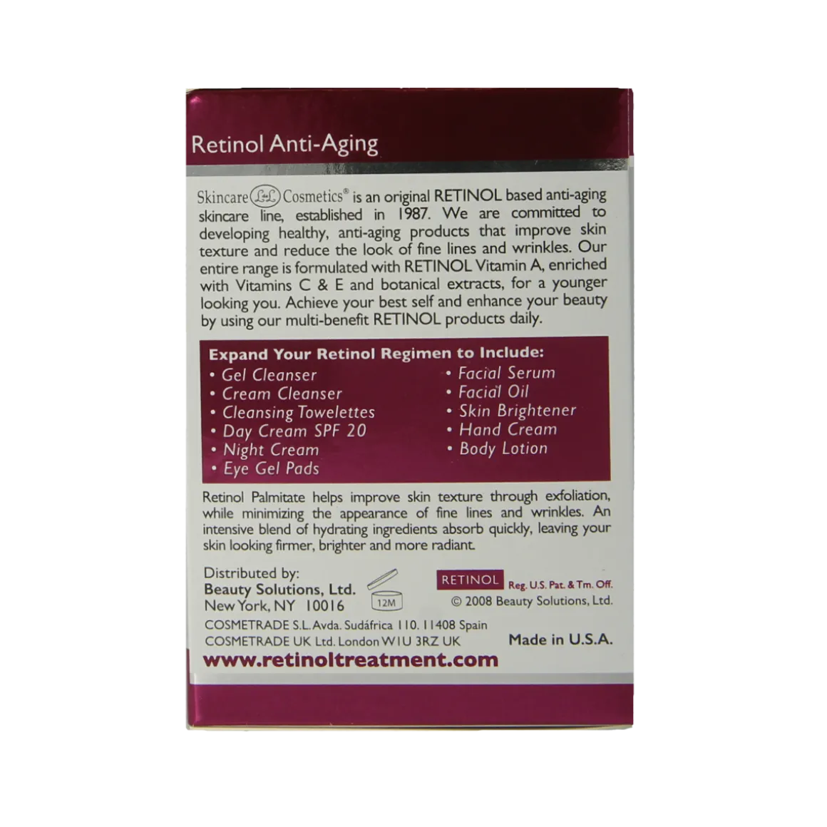 Retinol Eye gel