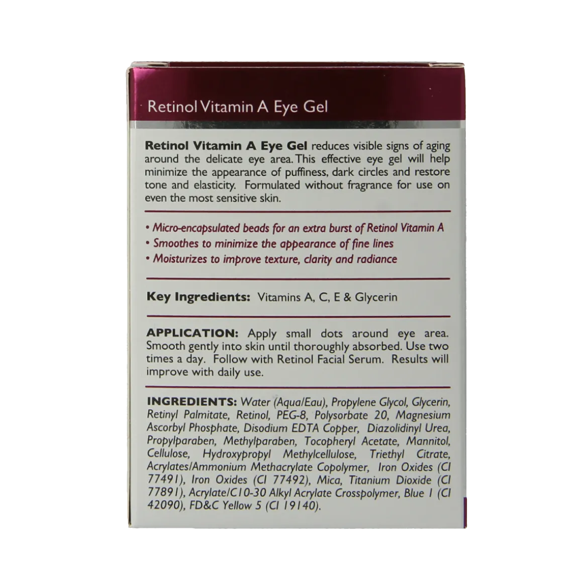 Retinol Eye gel