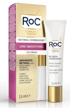 ROC Retinol correxion line smoothing eye cream