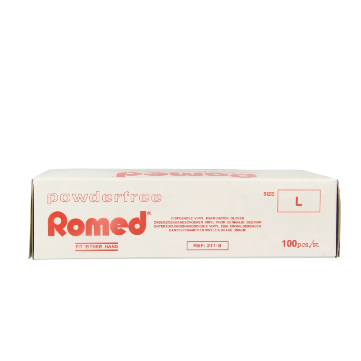 Discount Romed Vinyl handschoen niet steriel gepoederd M