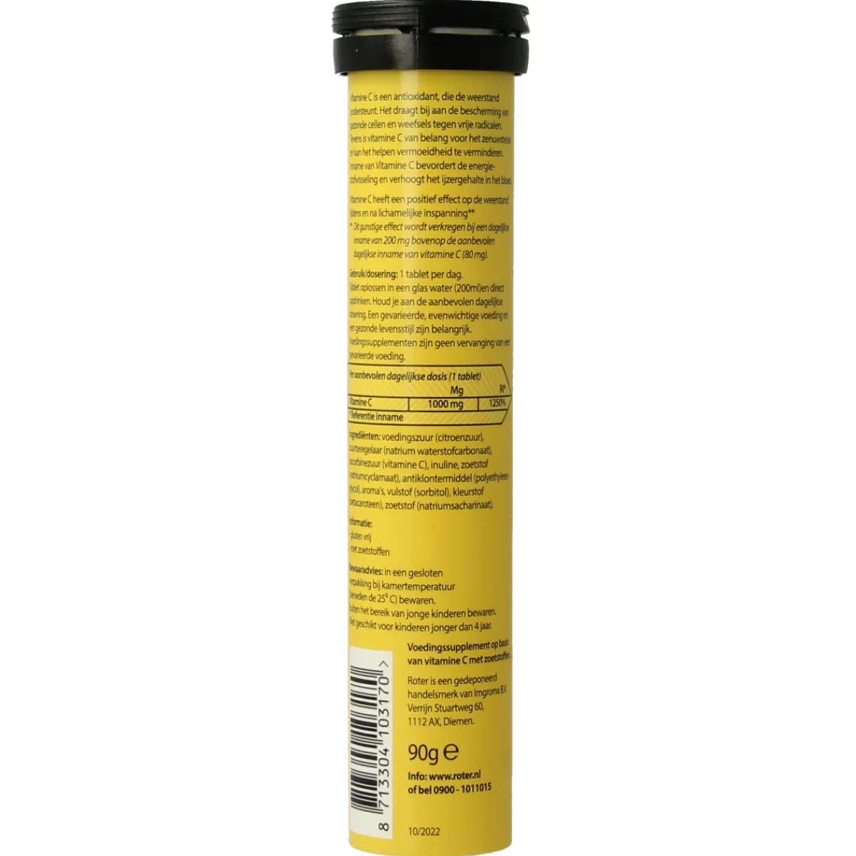 Outlet Roter Bruistabletten abr. sin. vit C