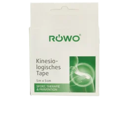 Rowo Kinesiotape zwart 5cmx5m