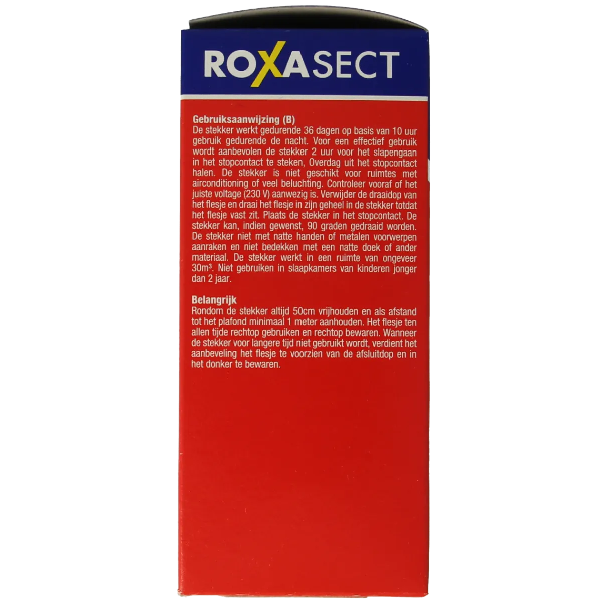 New Roxasect Stekker tegen muggen op basis van prallethrin