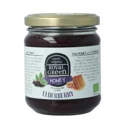 Royal Green Elderberry honey bio