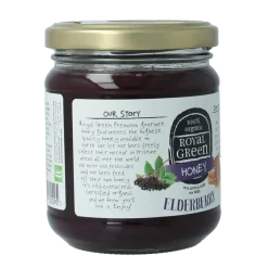 Royal Green Elderberry honey bio