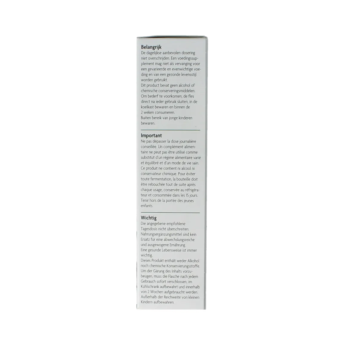 Salus Rammenassap bio