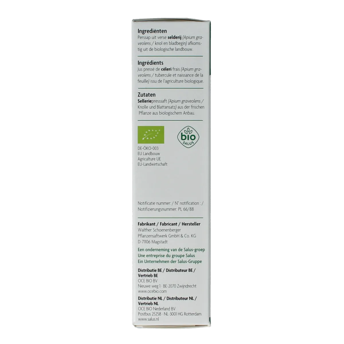 Sale Salus Selderijsap bio
