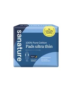 Sale Sanature Maandverband ultra normaal 100% katoen